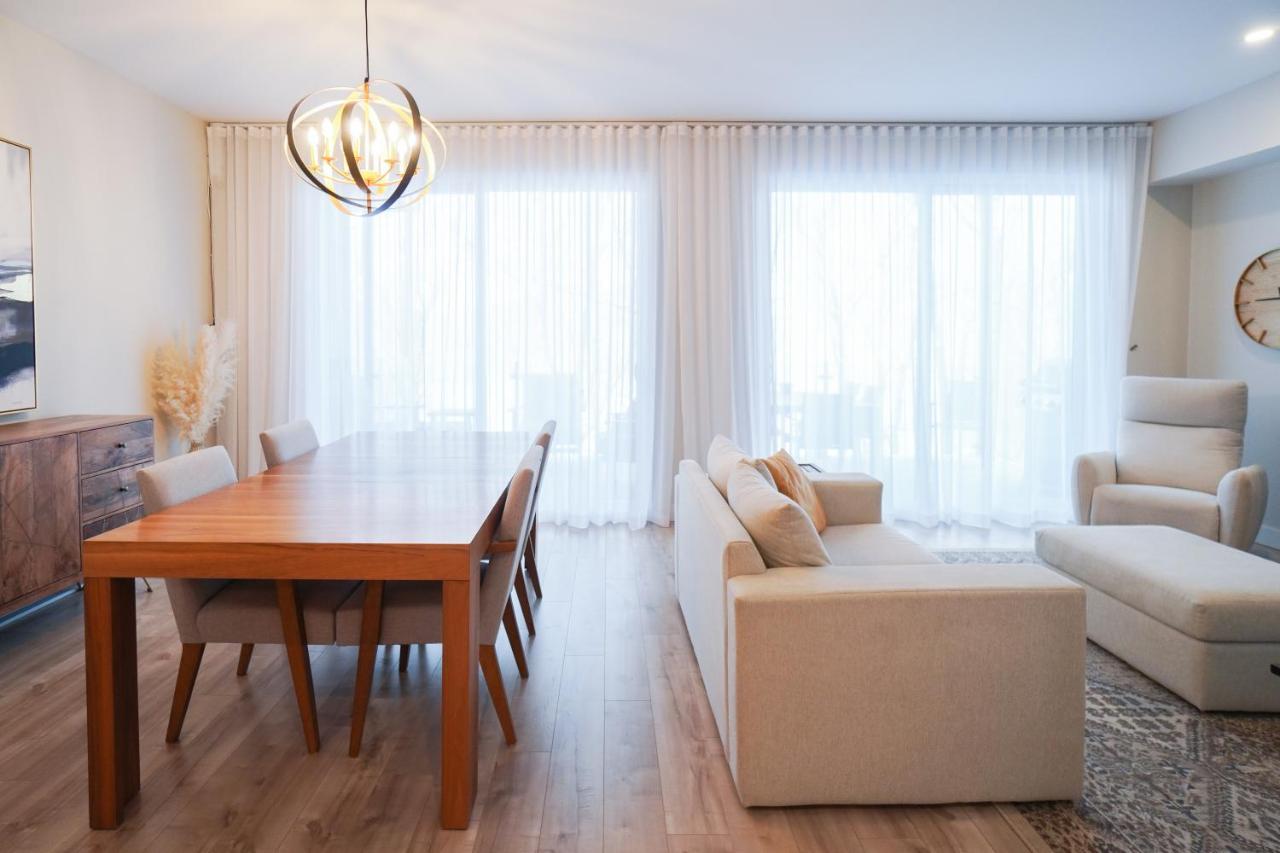 Le Riverain - Condo Neuf Au Bord De L'Eau Shawinigan Ngoại thất bức ảnh