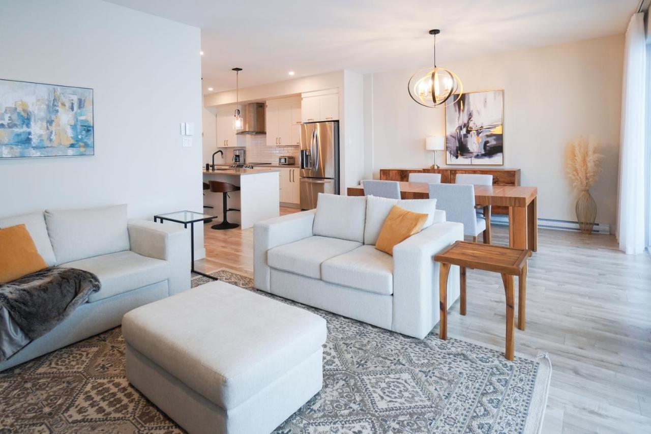 Le Riverain - Condo Neuf Au Bord De L'Eau Shawinigan Ngoại thất bức ảnh