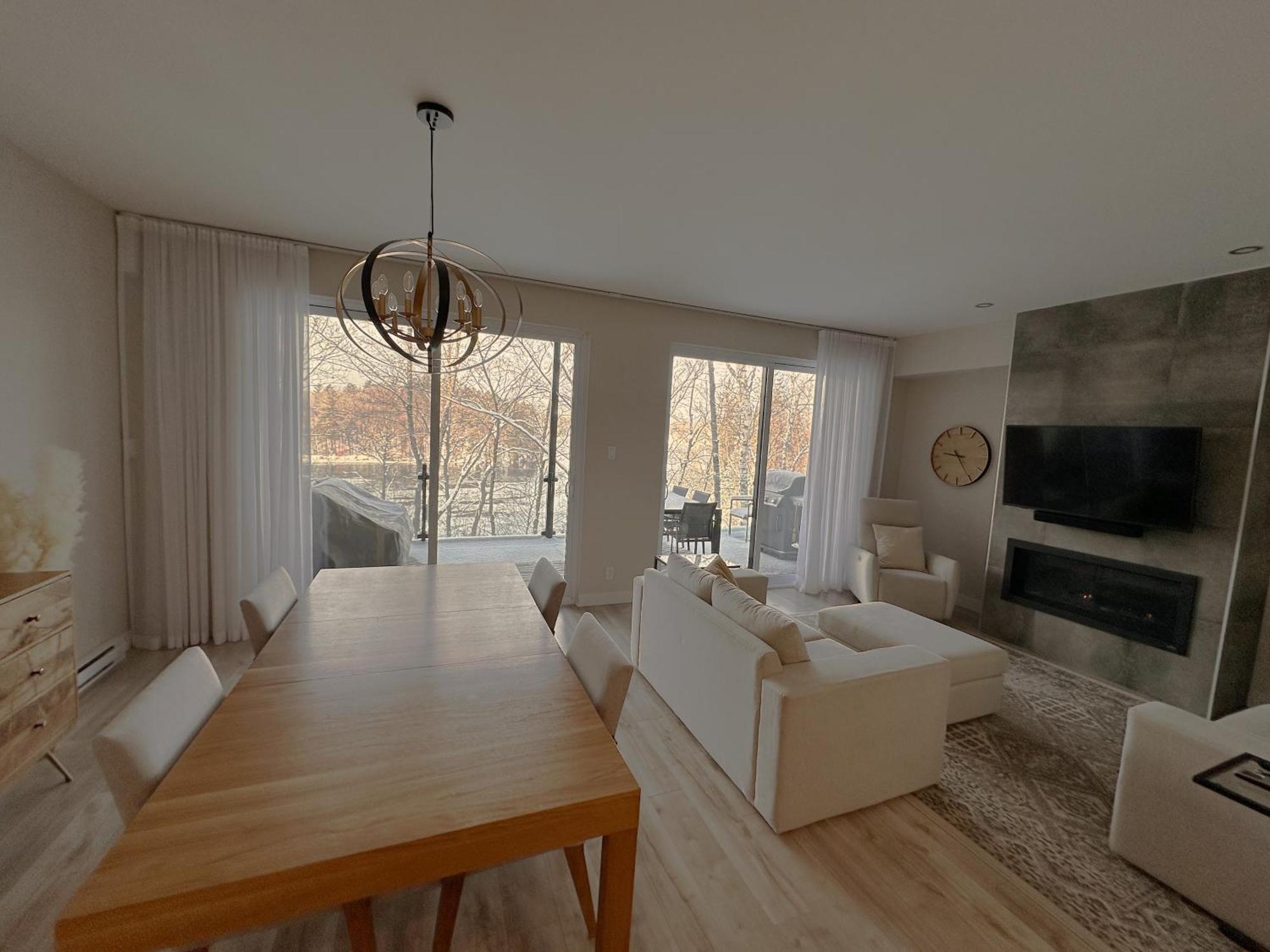 Le Riverain - Condo Neuf Au Bord De L'Eau Shawinigan Ngoại thất bức ảnh